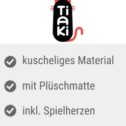 TIAKI Kattetunnel Corduroy