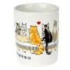 TIAKI keramikkrus "I Measure My Love By The Cat"