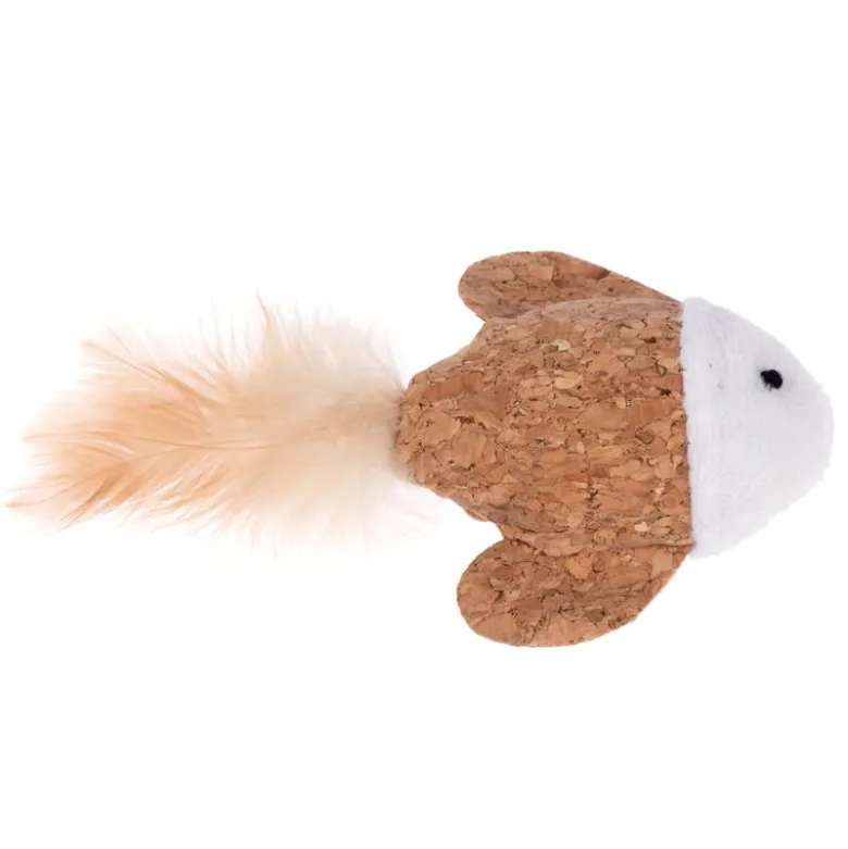 TIAKI Kork-Fisk med Catnip