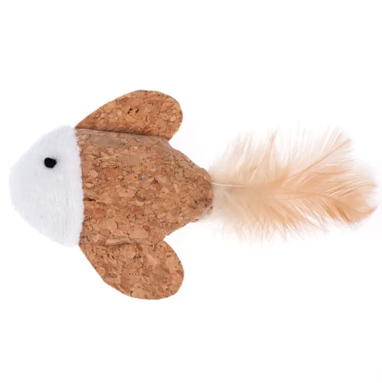 TIAKI Kork-Fisk med Catnip