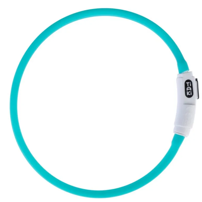 TIAKI Lille USB LED-halsbånd af silikone
