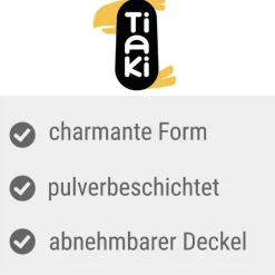 TIAKI mejsekugleholder af metal