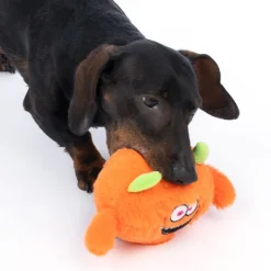 TIAKI orange monster hundelegetøj