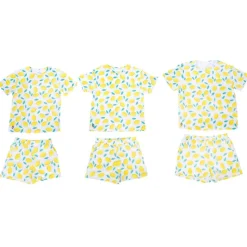 TIAKI Pet & Parent matchende pyjamas, citron