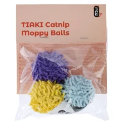 TIAKI pompon-boldsæt med katteurt