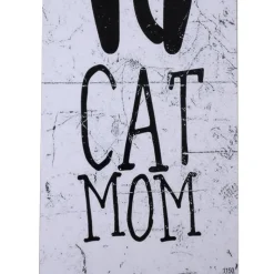 TIAKI pynteskilt "Crazy Cat Mum"