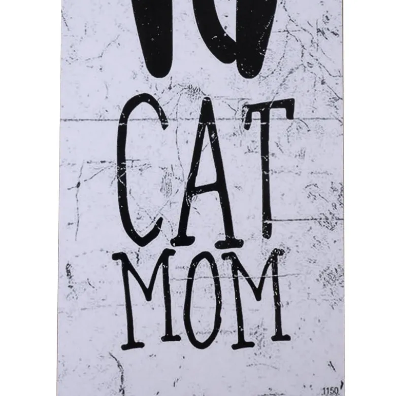 TIAKI pynteskilt "Crazy Cat Mum"