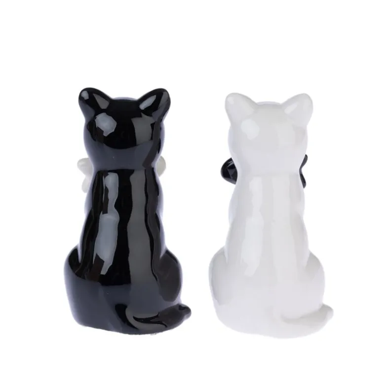 TIAKI salt- og peberbøssesæt "Cats"