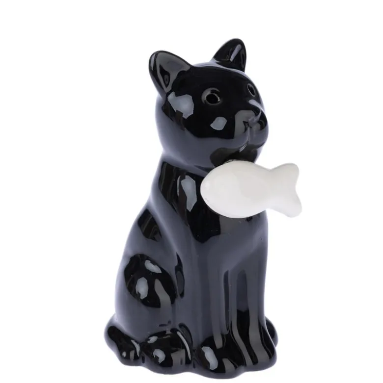 TIAKI salt- og peberbøssesæt "Cats"