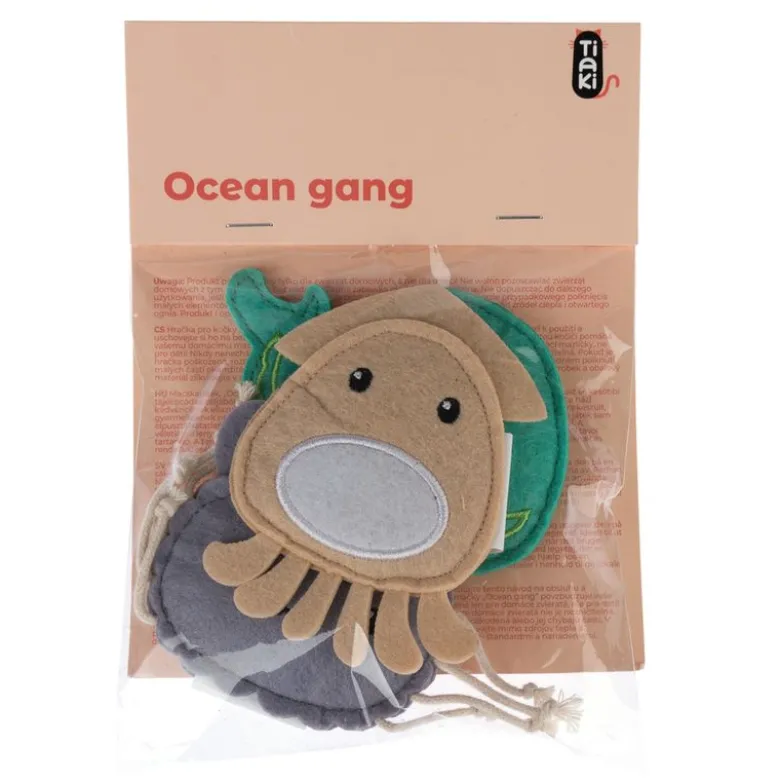 TIAKI Set Ocean Gang med Katteurt Kattelegetøj