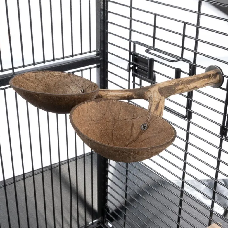 TIAKI siddepind med kokosnødde-skåle