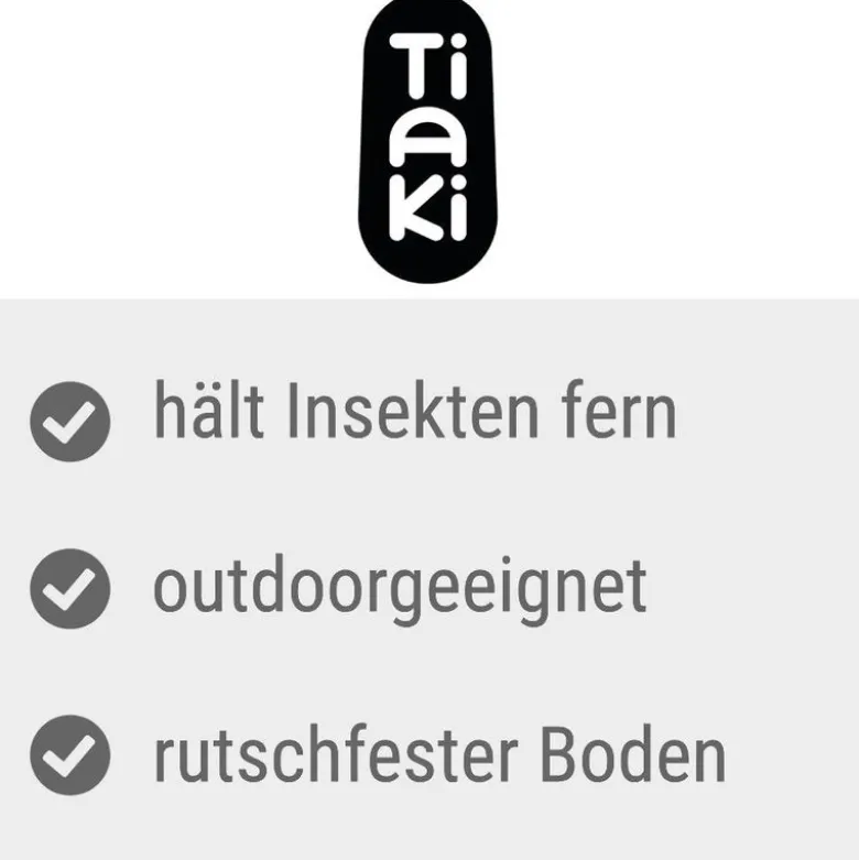 TIAKI skål i rustfrit stål Bye Bye Insects
