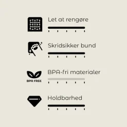 TIAKI skridsikker skål Elemental