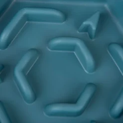 TIAKI Slow Feeder Blue Hexagon