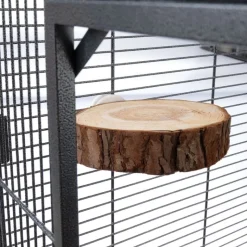 TIAKI træplatform med bark, rund