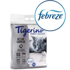 Tigerino Performance Active Carbon kattegrus - Febreze Fresh Linen