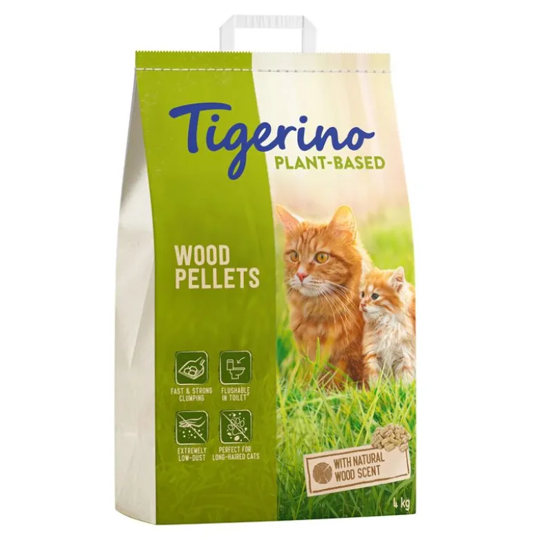 Tigerino Plantebaseret kattegrus - Naturlig træduft, uden parfume