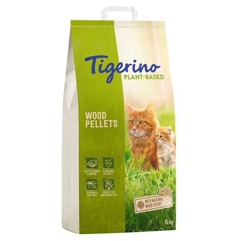 Tigerino Plantebaseret kattegrus - Naturlig træduft, uden parfume