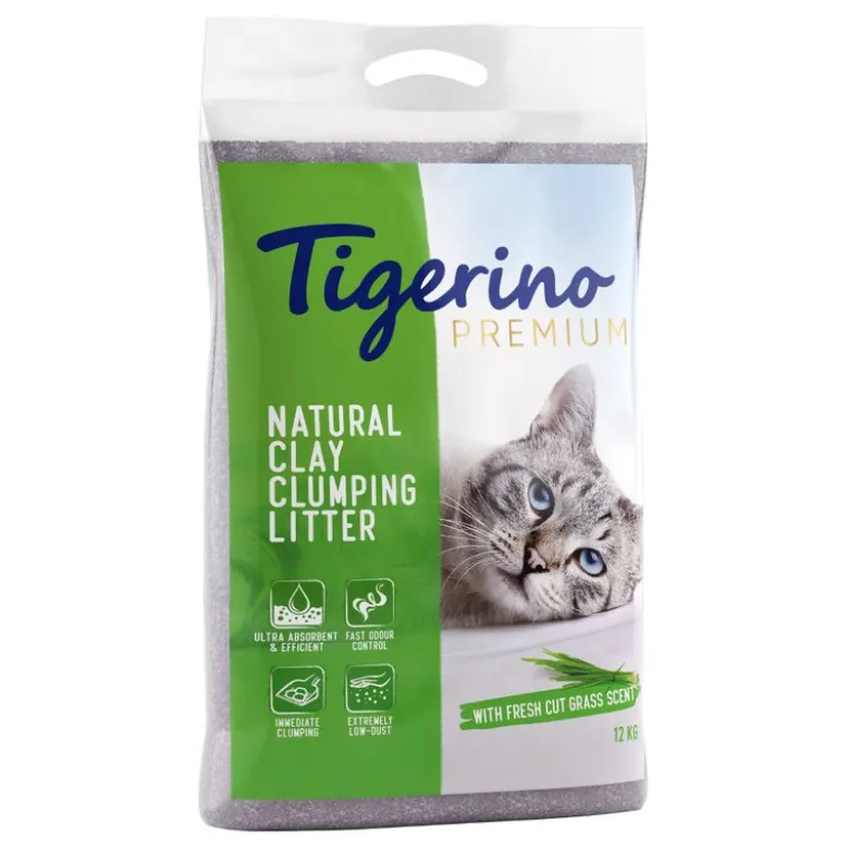 Tigerino Premium kattegrus - Friskslået Græs