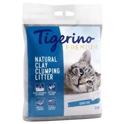 Tigerino Premium kattegrus - Sensitive (parfumefri)