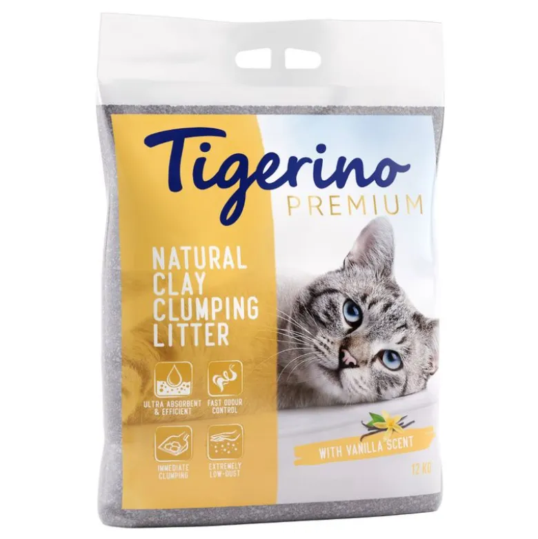 Tigerino Premium kattegrus - Vanilje