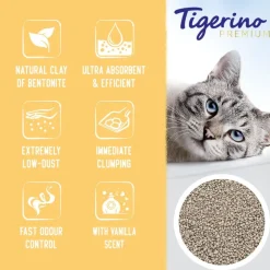 Tigerino Premium kattegrus - Vanilje