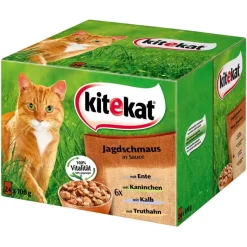 Topseller-pakke: 96 x 85 g Kitekat portionsposer