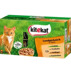 Topseller-pakke: 96 x 85 g Kitekat portionsposer