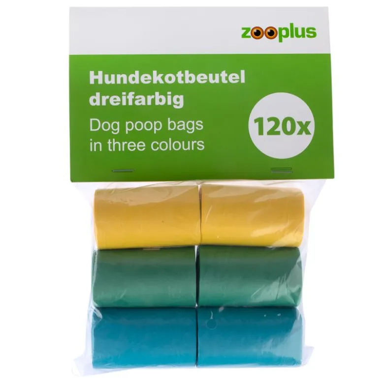 Trefarvet hundepose