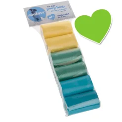 Trefarvet hundepose