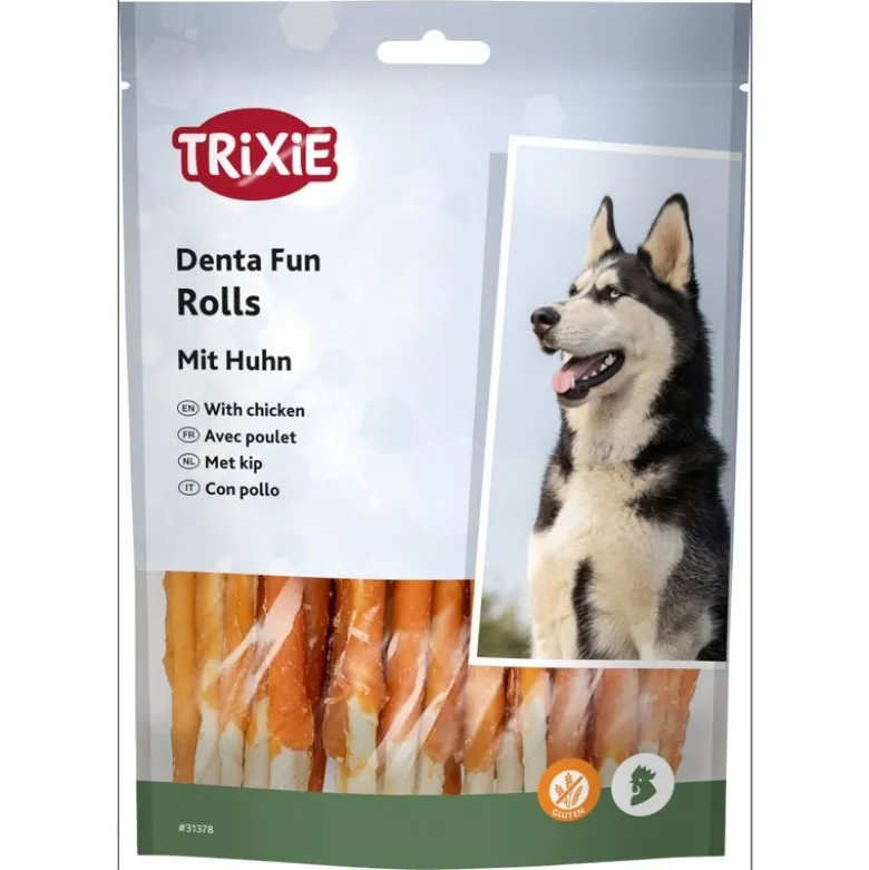 Trixie Denta sjov tyggerulle kylling
