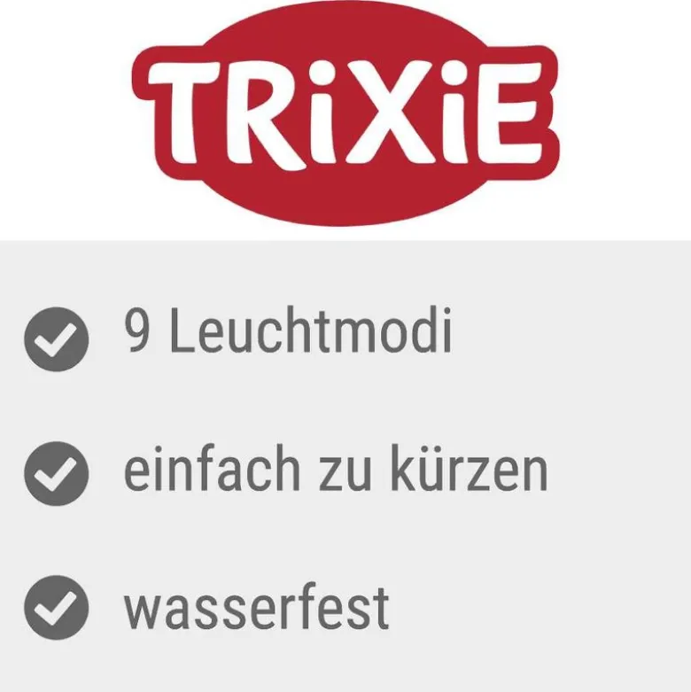 Trixie Flash lysring USB-silikone