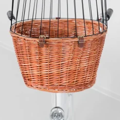 Trixie frontmonteret cykelkurv med gitter