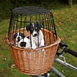 Trixie frontmonteret cykelkurv med gitter
