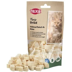 Trixie frysetørrede snacks med kylling & ost