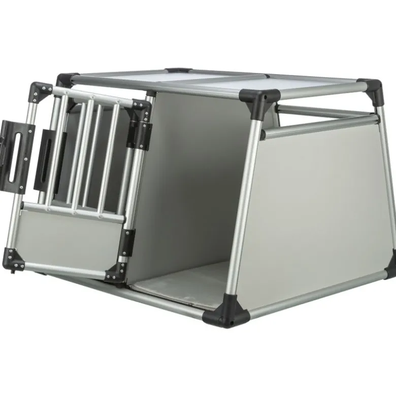 Trixie hundebur Aluminium dobbelt