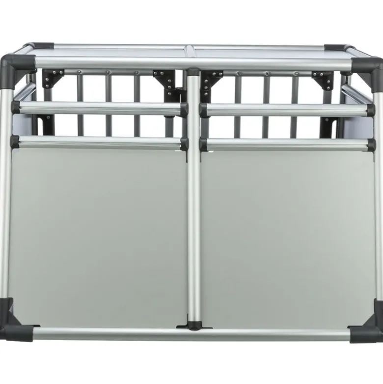 Trixie hundebur Aluminium dobbelt