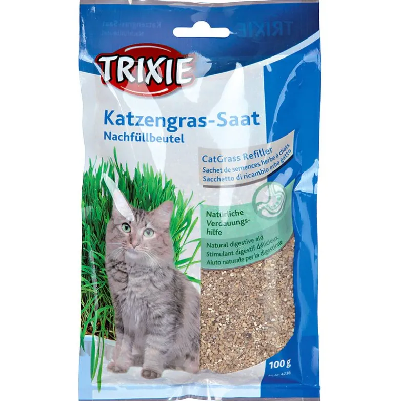 Trixie Kattegræs Multipack