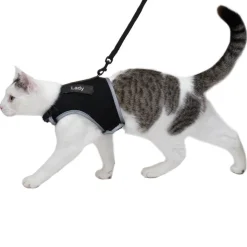 Trixie Kattesele XCat XL med Rygmærker og Snor