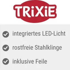 Trixie klosaks med LED-lys