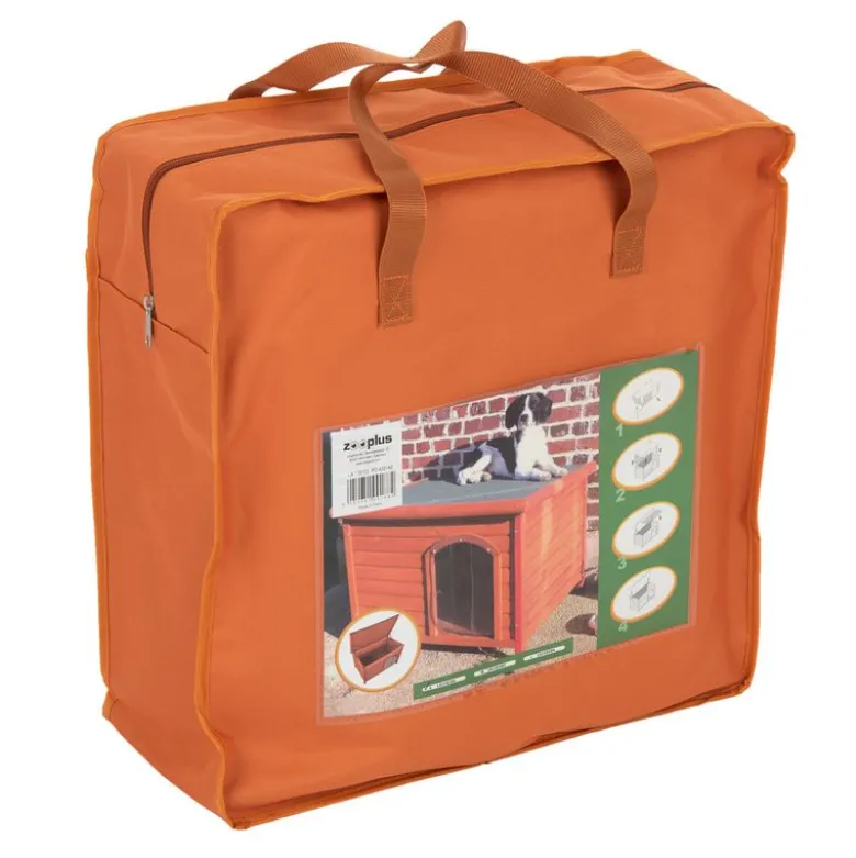 Trixie Natura Classic hundehus med fladt tag