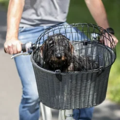 Trixie polyrattan cykelkurv til hunde
