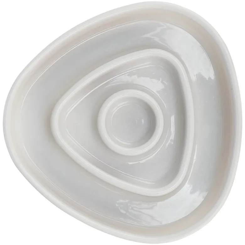 Trixie Slow Feeding Triangle Plastskål