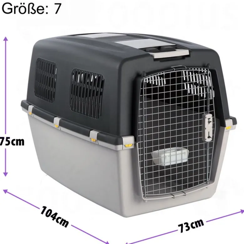 Trixie Transportkasse Gulliver + Vetbed® Isobed SL Hundetæppe Paw
