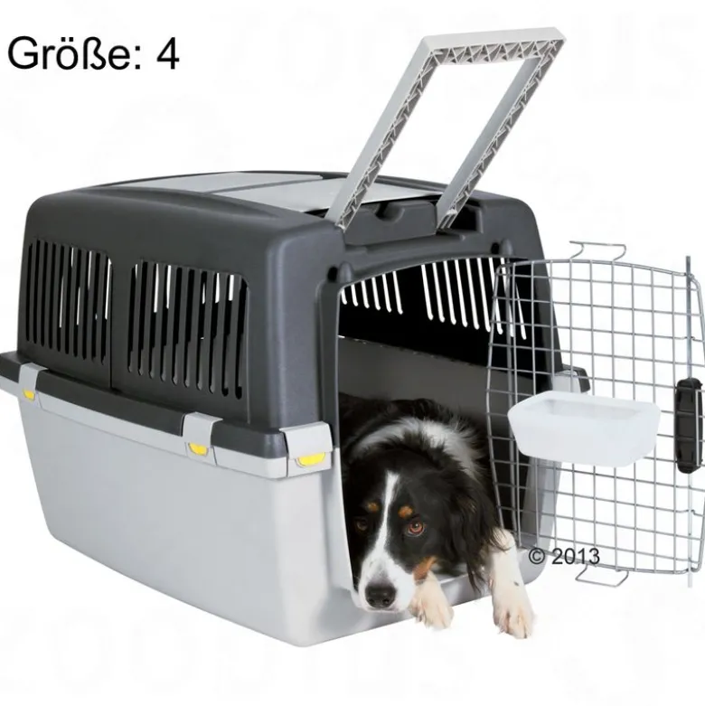 Trixie Transportkasse Gulliver + Vetbed® Isobed SL Hundetæppe Paw