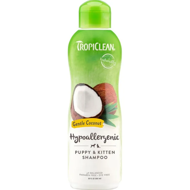 TropiClean Hypoallergenic plejeshampoo