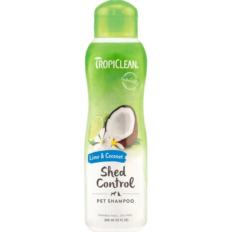 TropiClean Shed Control Lime Cocoa Shampoo