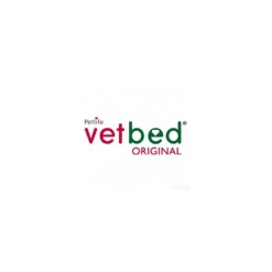 Vetbed® Isobed SL Hundetæppe Paw, sort/grå