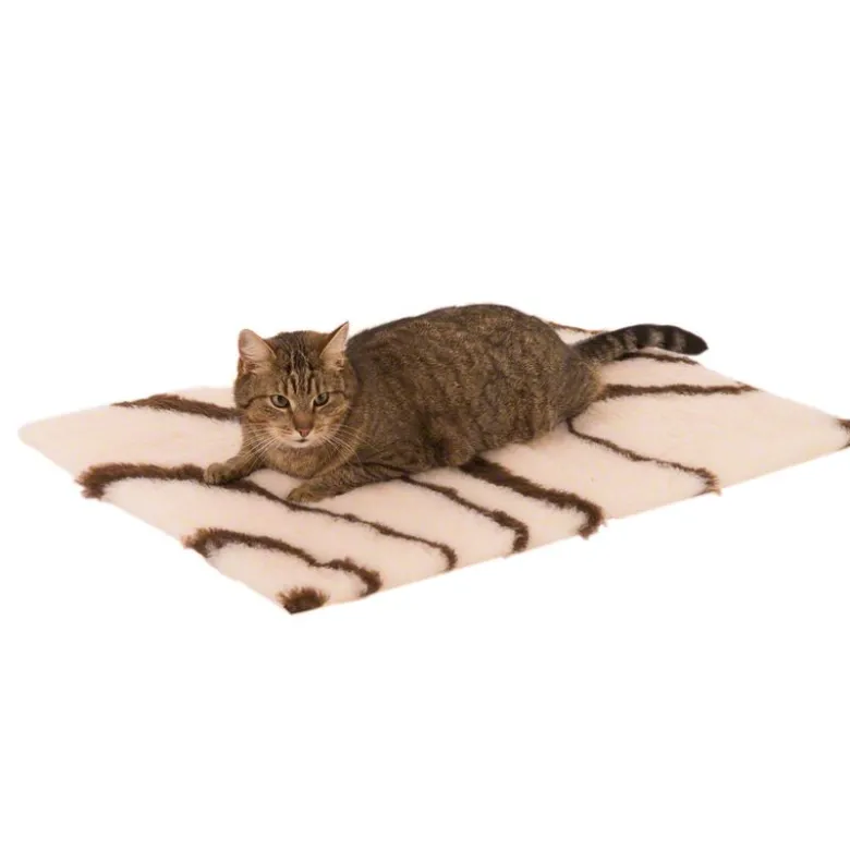 Vetbed® Isobed SL Hundetæppe Wave, creme/brun