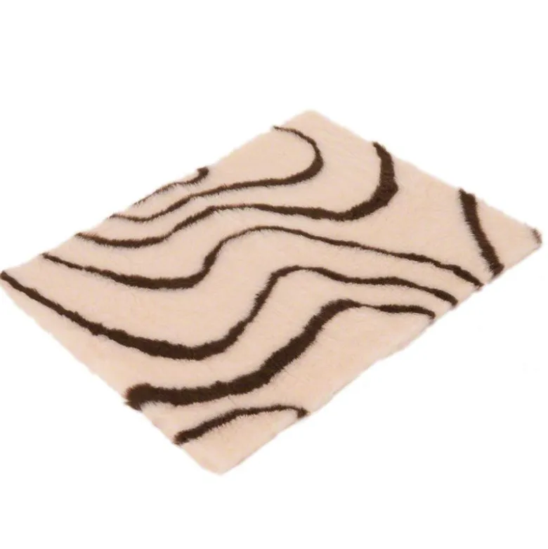 Vetbed® Isobed SL Hundetæppe Wave, creme/brun
